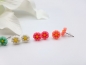 Preview: Mini Blümchen Ohrstecker bunt